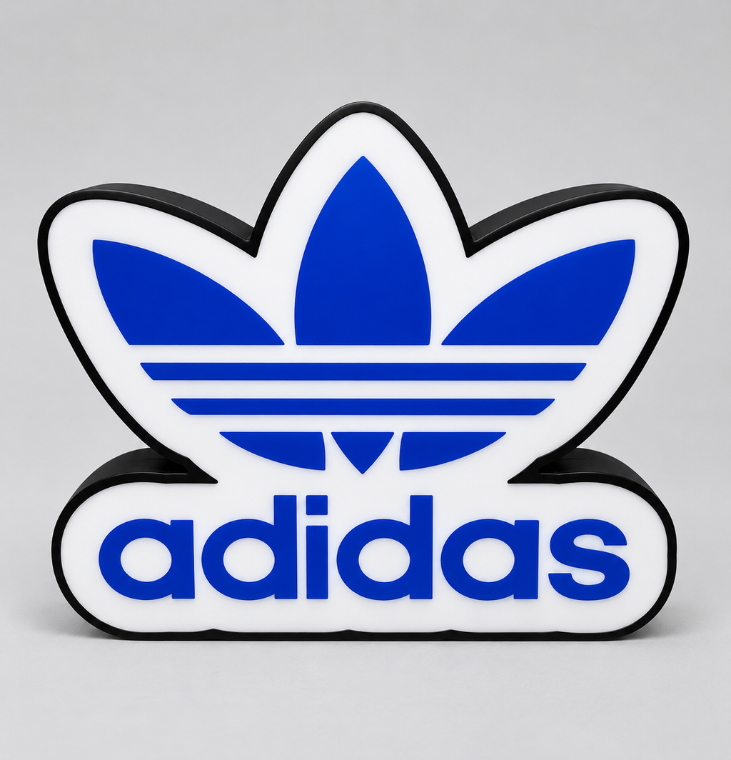 Adidas Trefoil Logo Light Sign