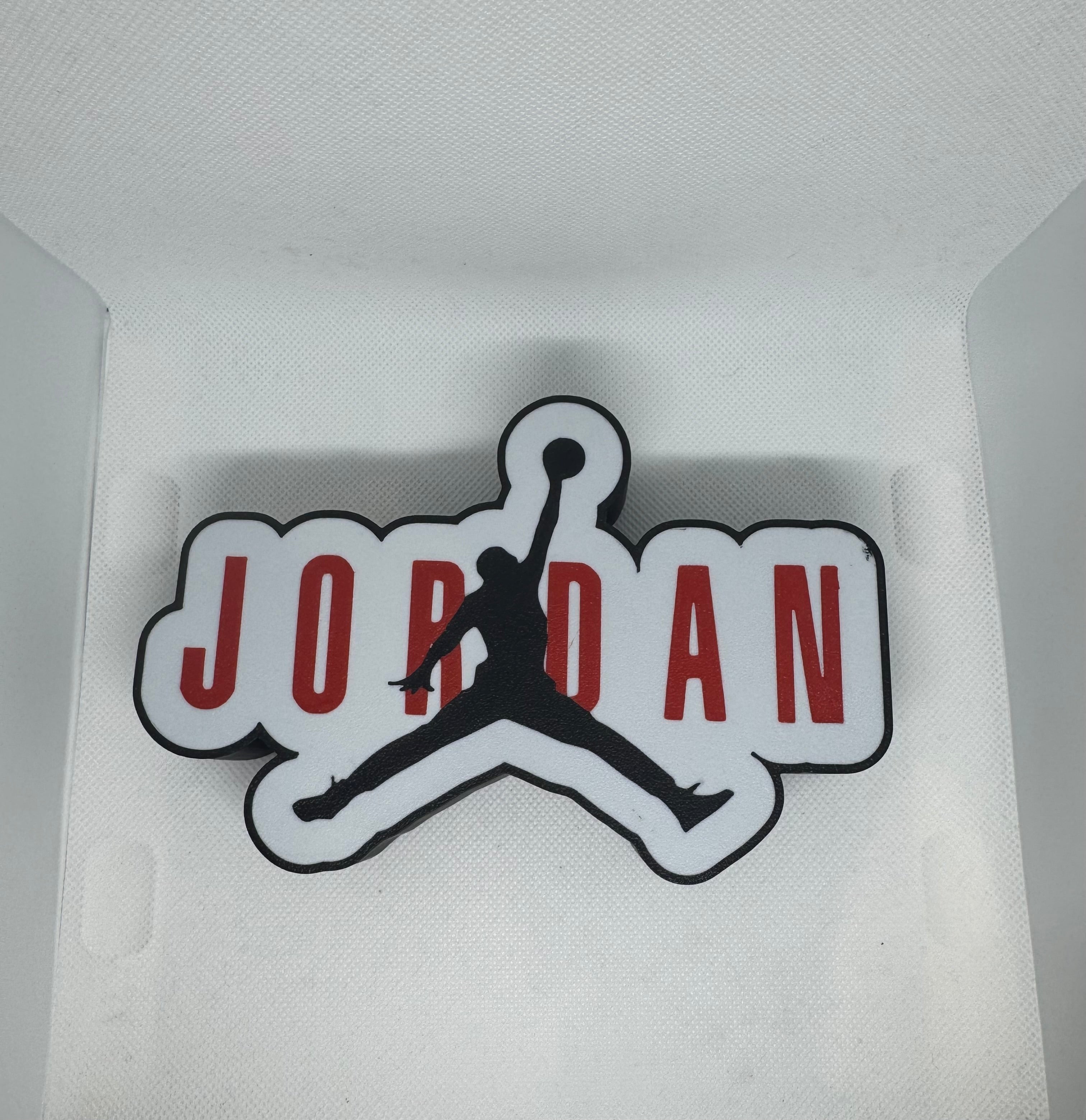 Custom Jordan Jumpman Inspired LED Sign | Basketball Decor |  USB-C Table Lamp