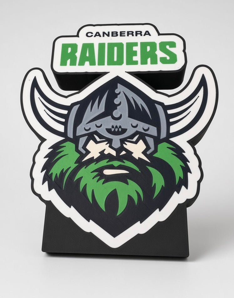 Canberra Raiders NRL Team LED Lightbox – Perfect Sports Fan Gift!