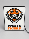 West Tigers NRL Team LED Lightbox – Perfect Sports Fan Gift!
