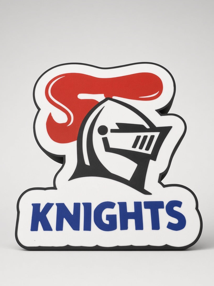 Newcastle Knights NRL Team LED Lightbox – Perfect Sports Fan Gift!