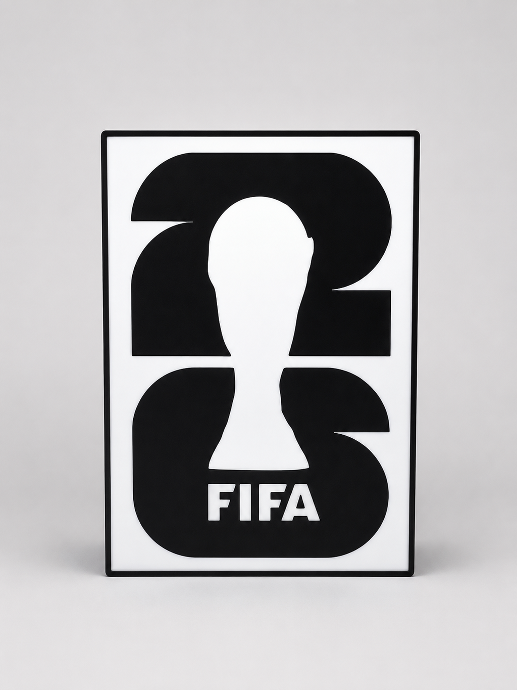 FIFA World Cup 2026 LED Light Box – Official Logo Illuminated Sign