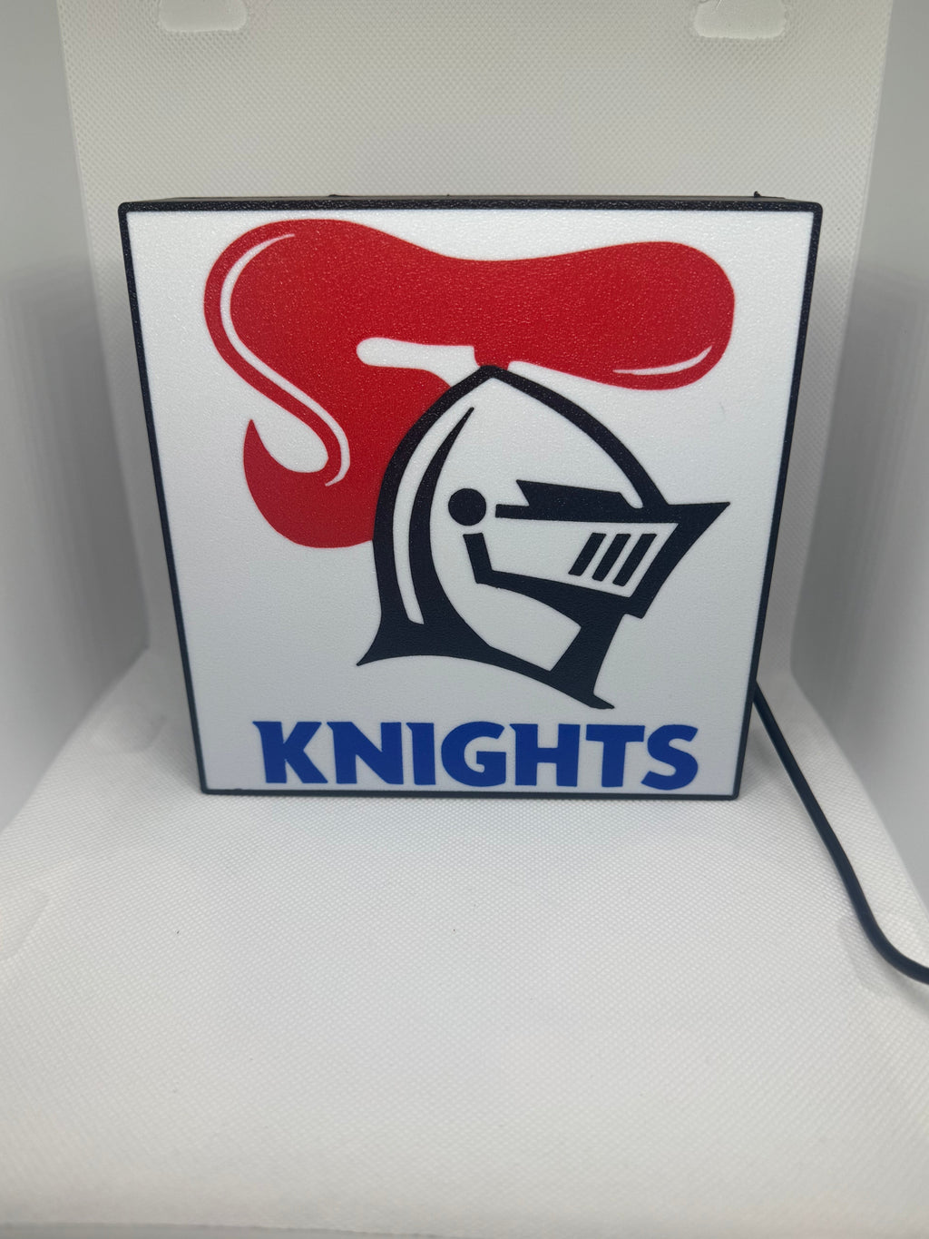 Newcastle Knights NRL Team LED Lightbox – Perfect Sports Fan Gift!