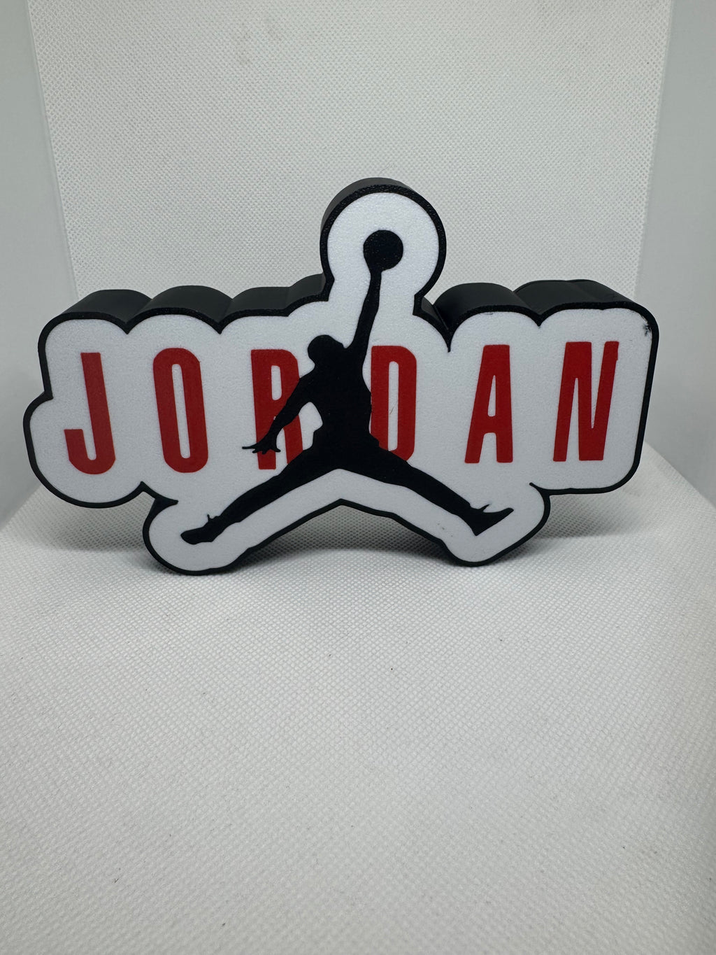 Custom Jordan Jumpman Inspired LED Sign | Basketball Decor |  USB-C Table Lamp