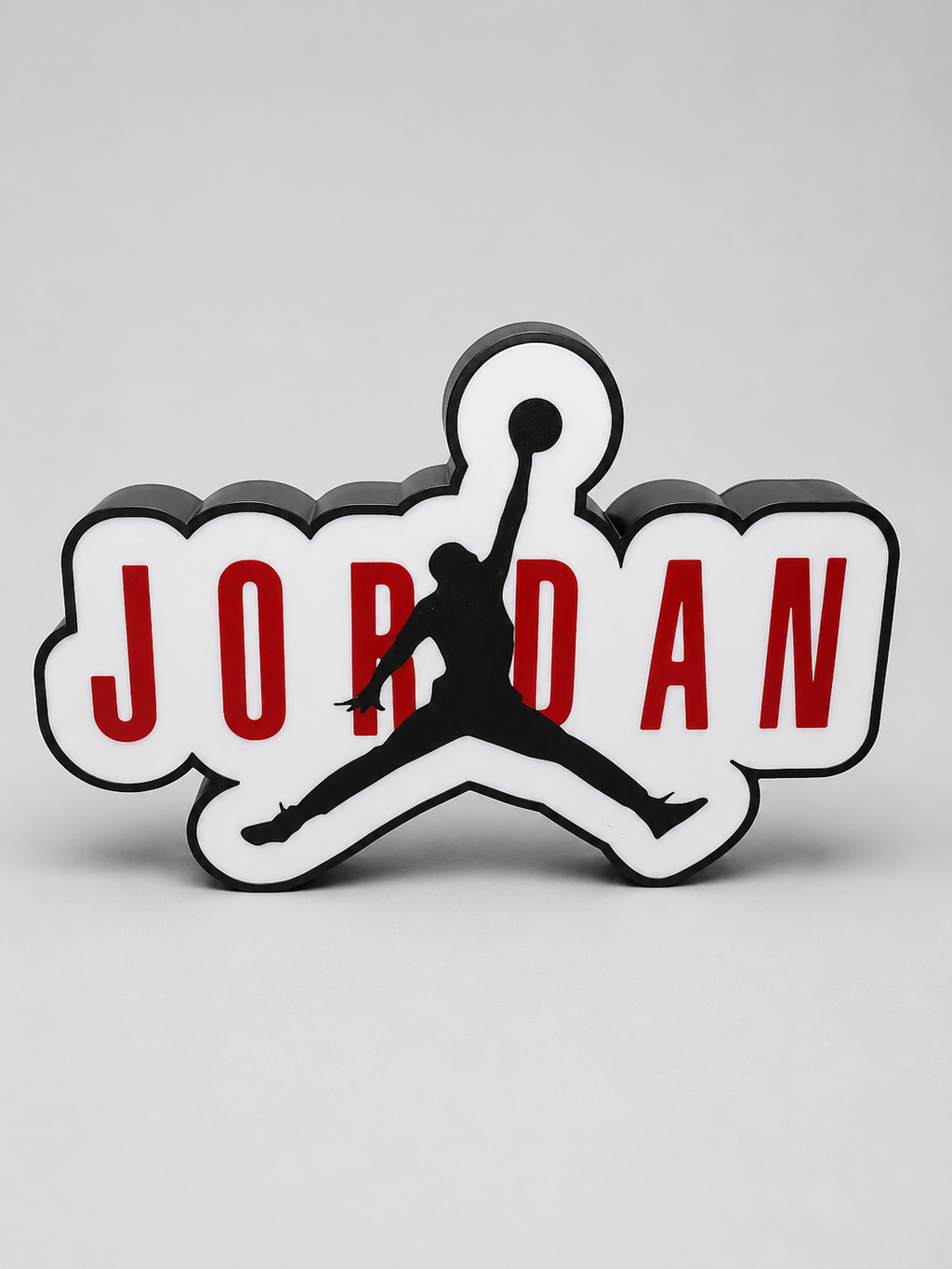 Custom Jordan Jumpman Inspired LED Sign | Basketball Decor |  USB-C Table Lamp