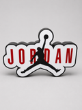 Custom Jordan Jumpman Inspired LED Sign | Basketball Decor |  USB-C Table Lamp