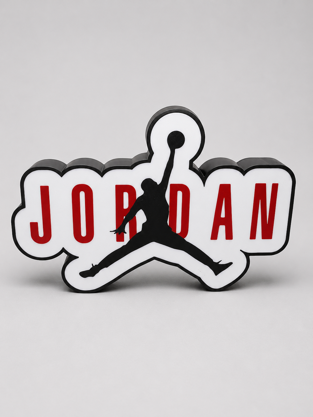 Custom Jordan Jumpman Inspired LED Sign | Basketball Decor |  USB-C Table Lamp