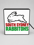 South Sydney Rabbitohs NRL Team LED Lightbox – Perfect Sports Fan Gift!