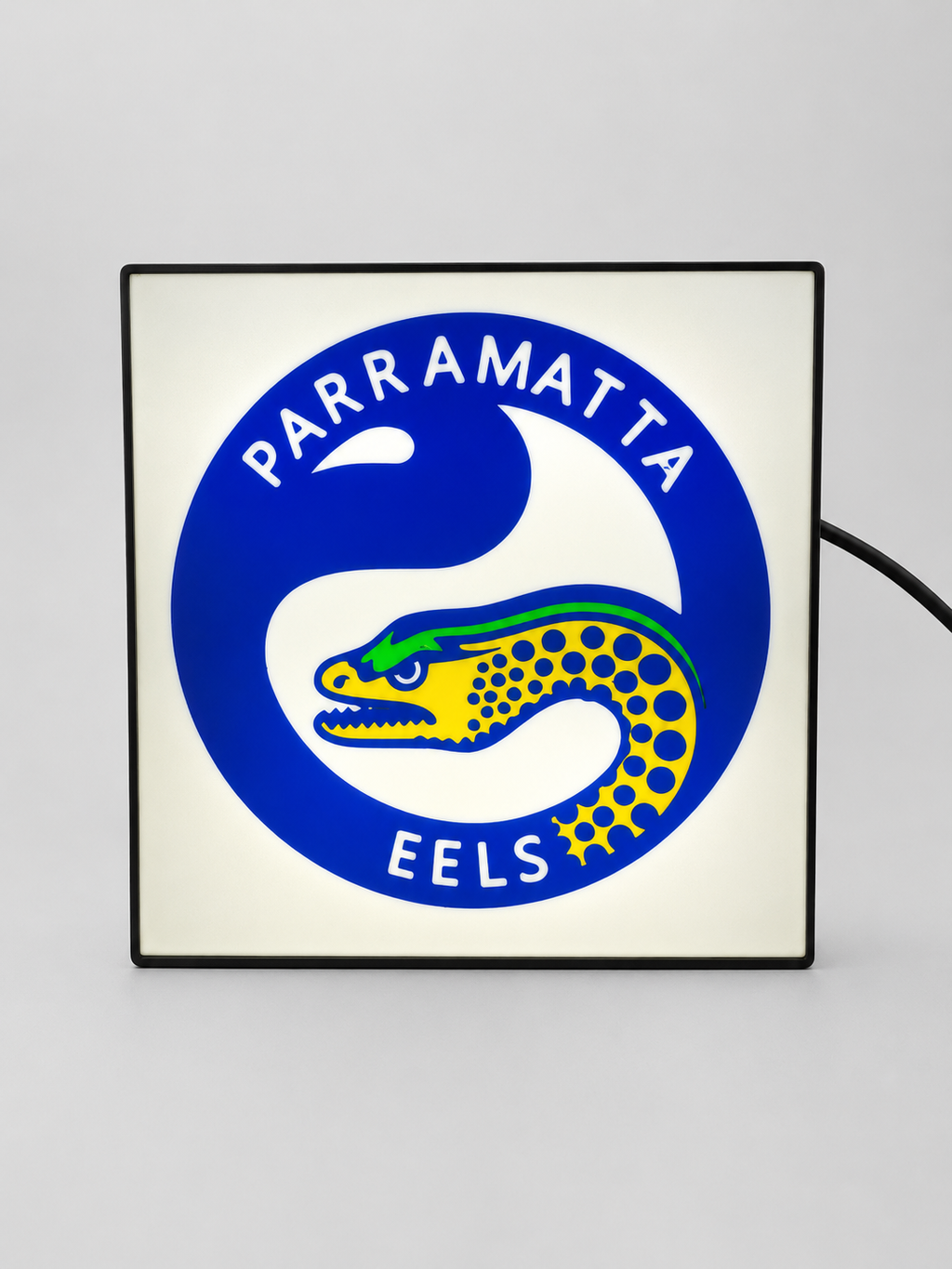 Parramatta Eels NRL Team LED Lightbox – Perfect Sports Fan Gift!