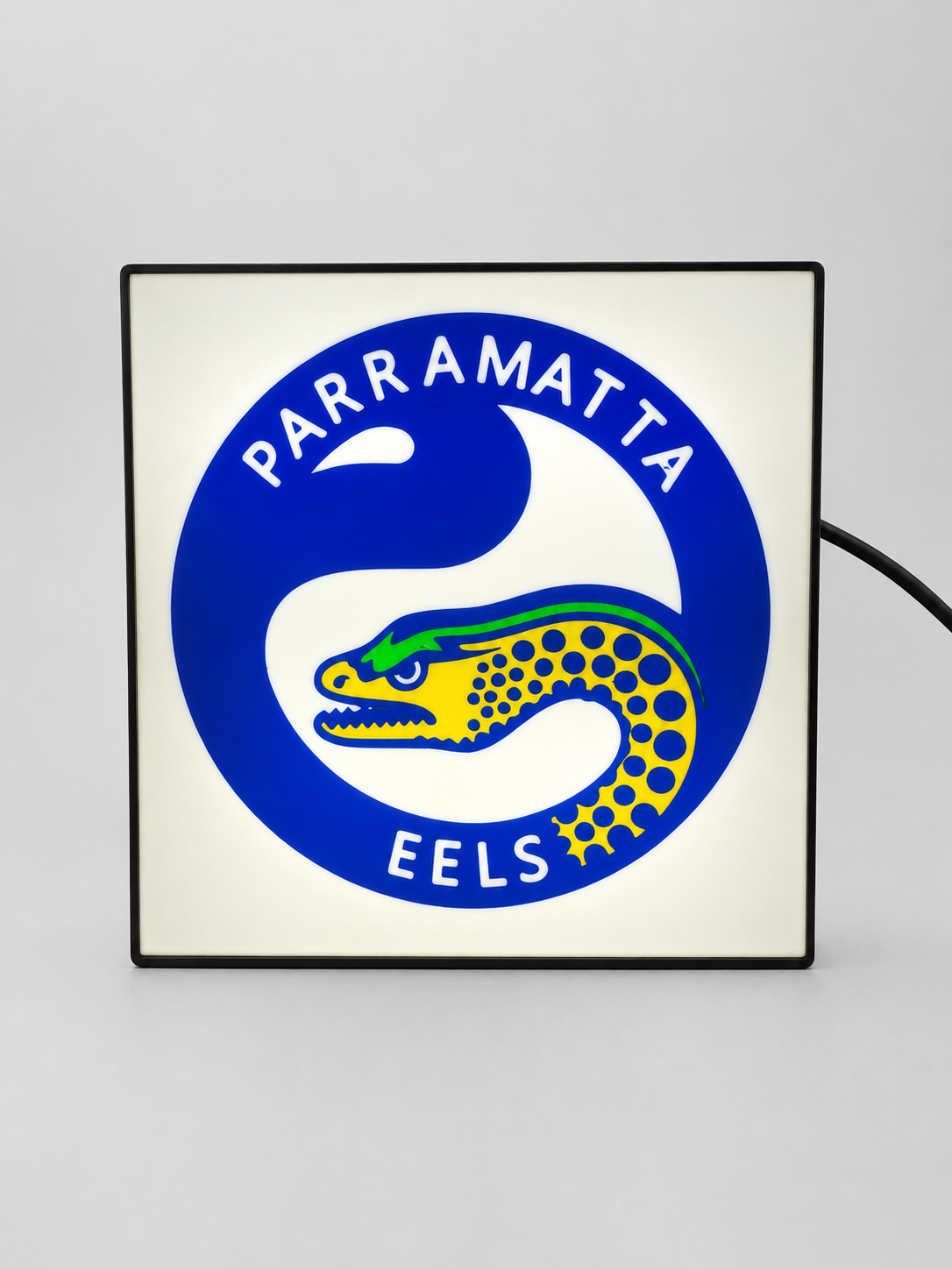 Parramatta Eels NRL Team LED Lightbox – Perfect Sports Fan Gift!