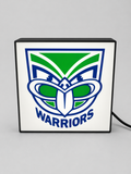 New Zealand Warriors NRL Team LED Lightbox – Perfect Sports Fan Gift!