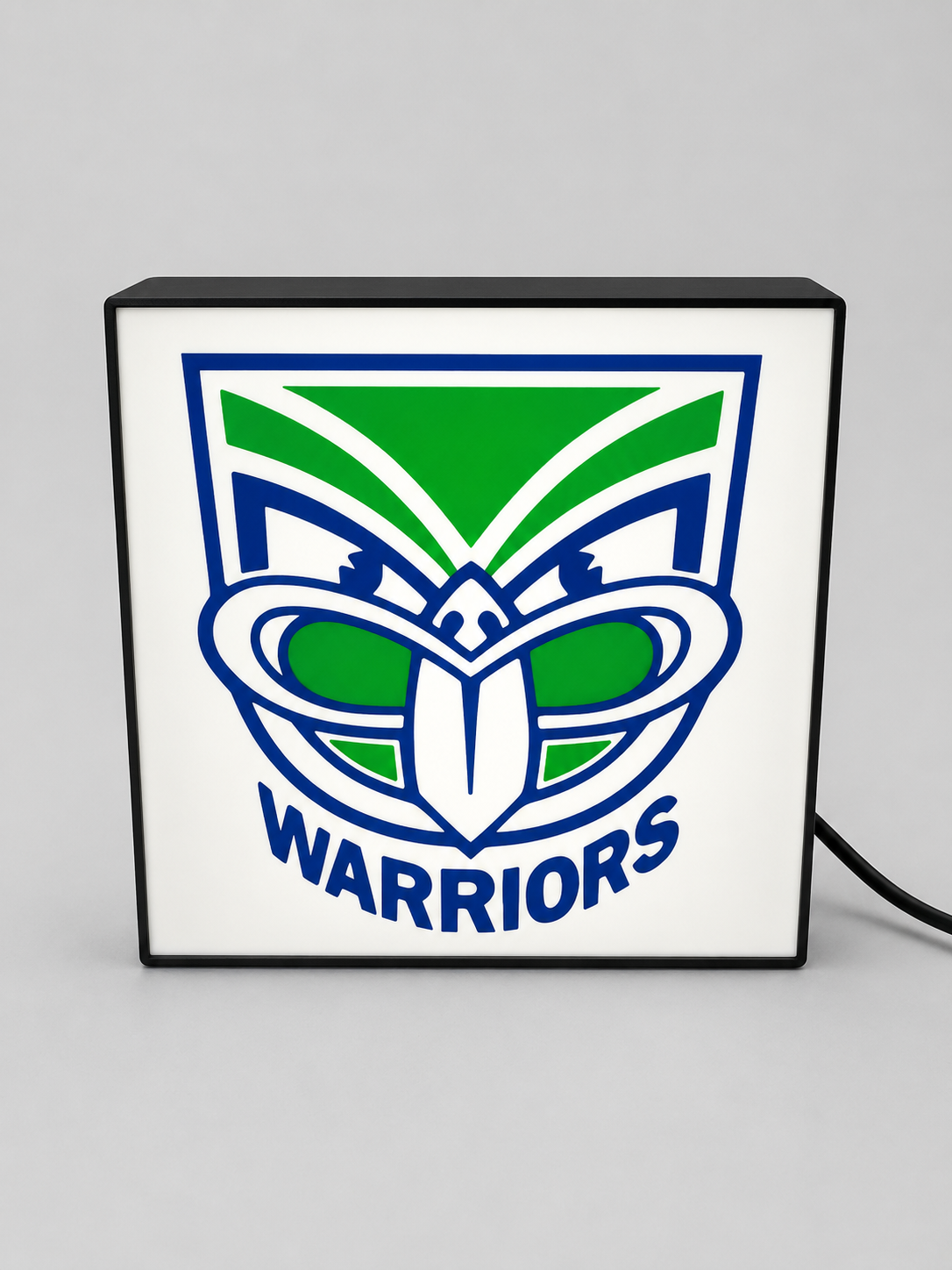 New Zealand Warriors NRL Team LED Lightbox – Perfect Sports Fan Gift!