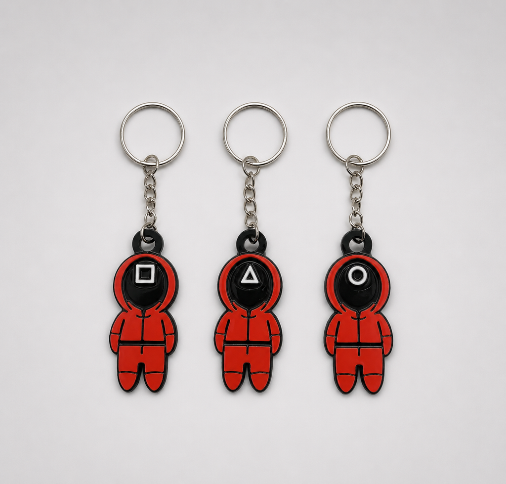 Squid Games Guards Keychain