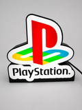 PlayStation Logo LED Light Sign - Illuminated Gaming Decor