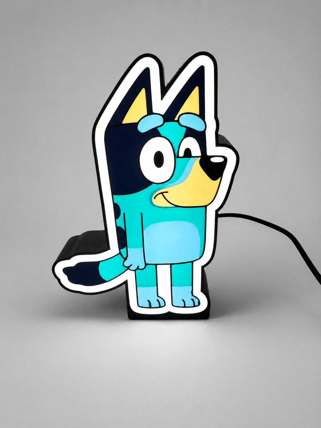 Bluey LED Light Sign – Adorable Illuminated Bluey Figure