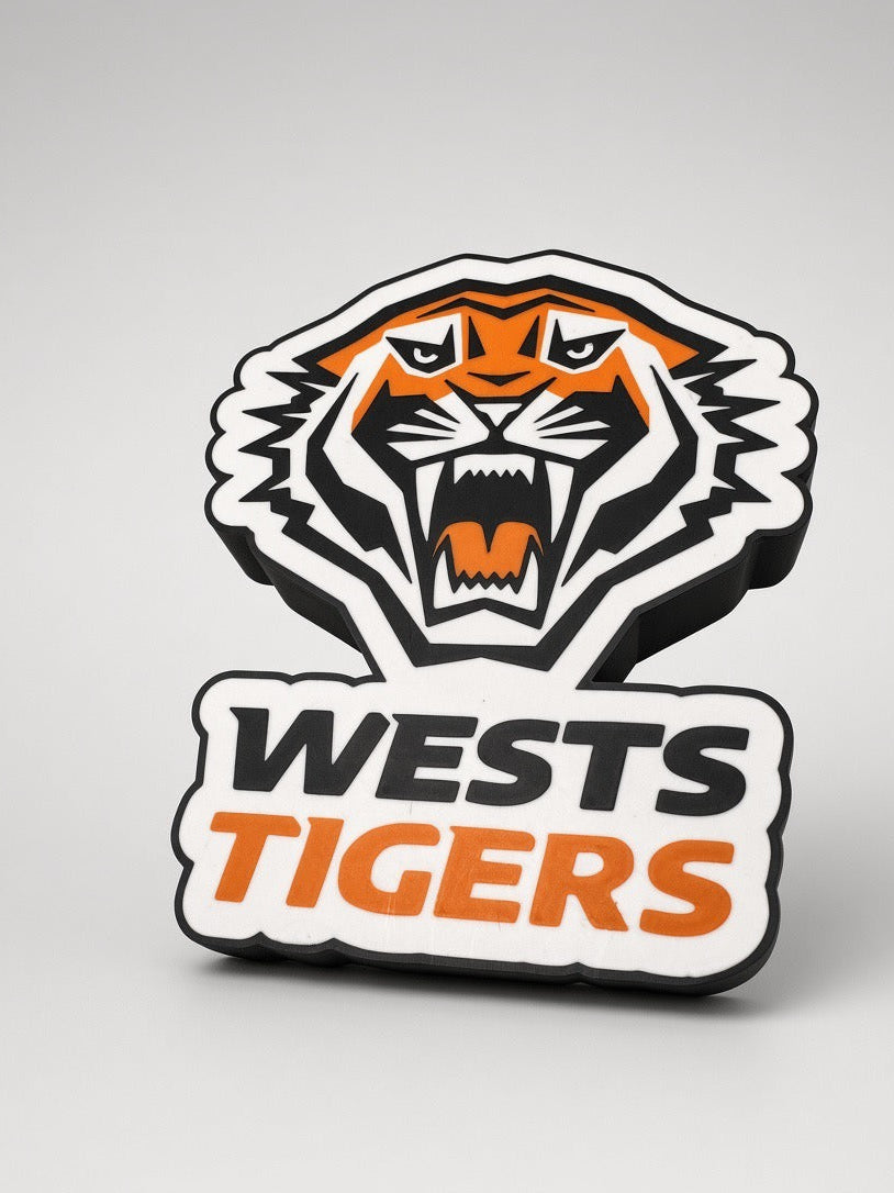 West Tigers NRL Team LED Lightbox – Perfect Sports Fan Gift!