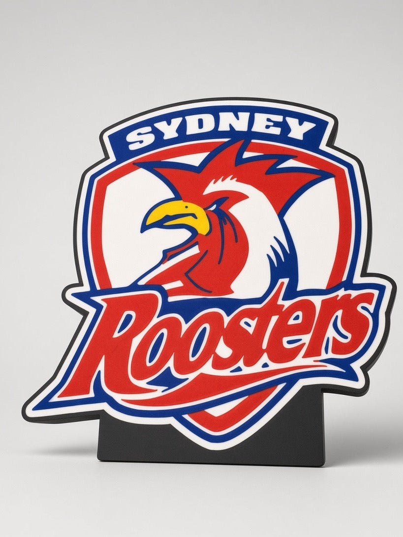 Sydney Roosters NRL Team LED Lightbox – Perfect Sports Fan Gift!