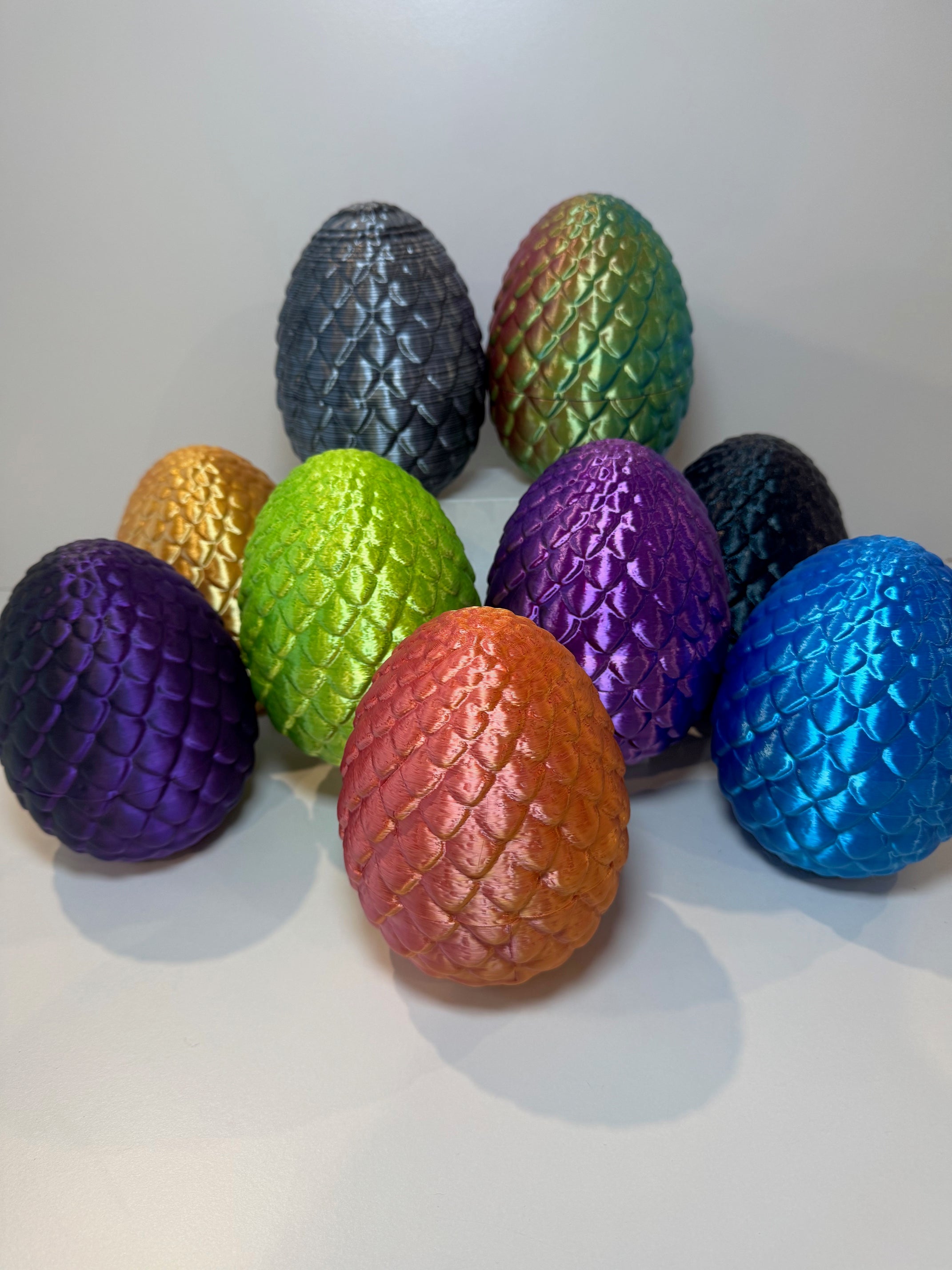 Dragon Scale Egg Twist Lock - Fantasy Storage Box
