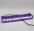 Custom Twitch Username LED Light Sign | Personalized Streamer Name Light Bar