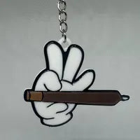 Dope Mikey Hands Keychain