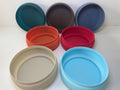 Capri Ribbed Plate: Modern Matte Catchall Tray, Key Bowl, Trinket Dish