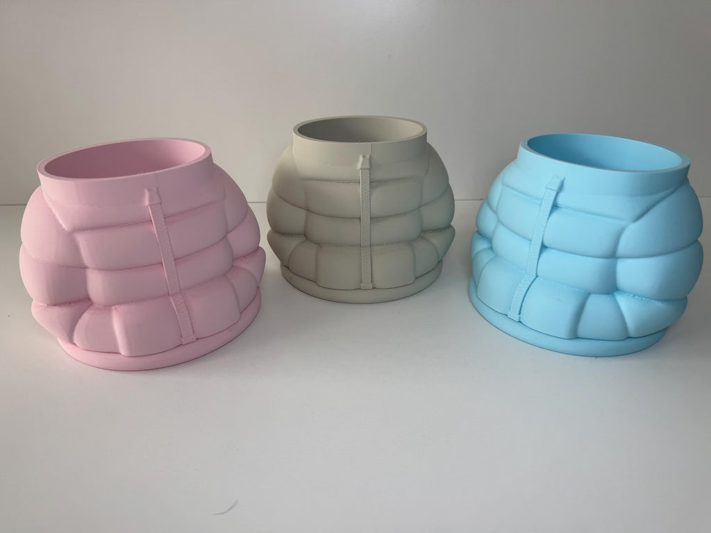 Inflated Jacket Planter Pot
