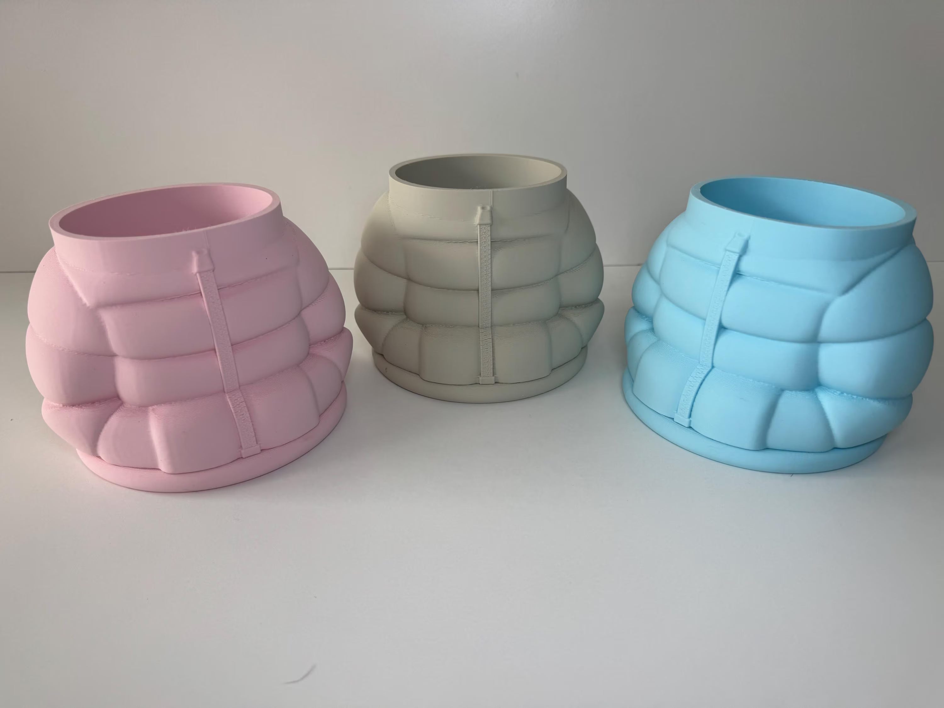 Inflated Jacket Planter Pot