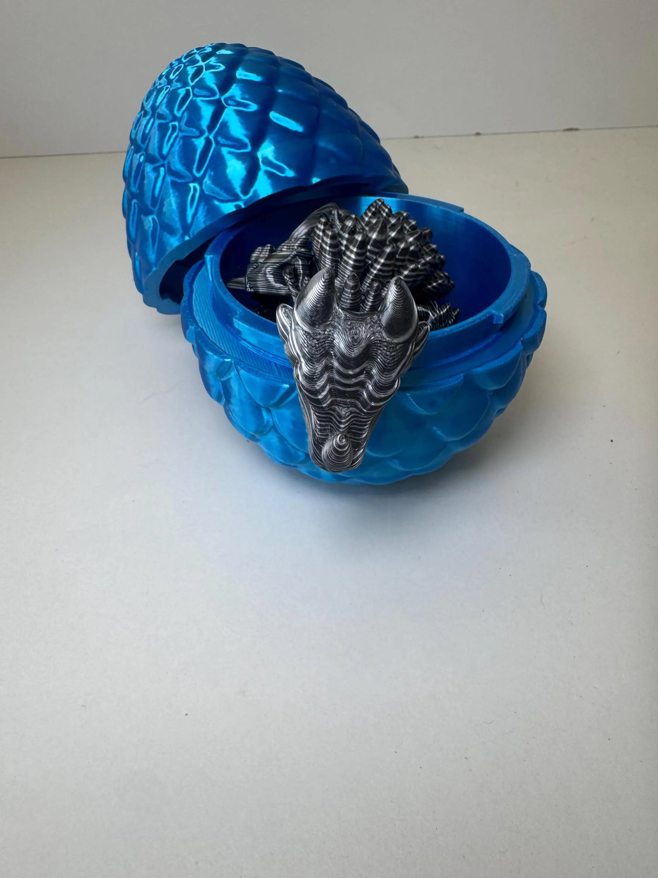 Articulating Dragon + Twist Egg Combo - Water Dragon, Bone Dragon, Spike Dragon & Baby Dragon