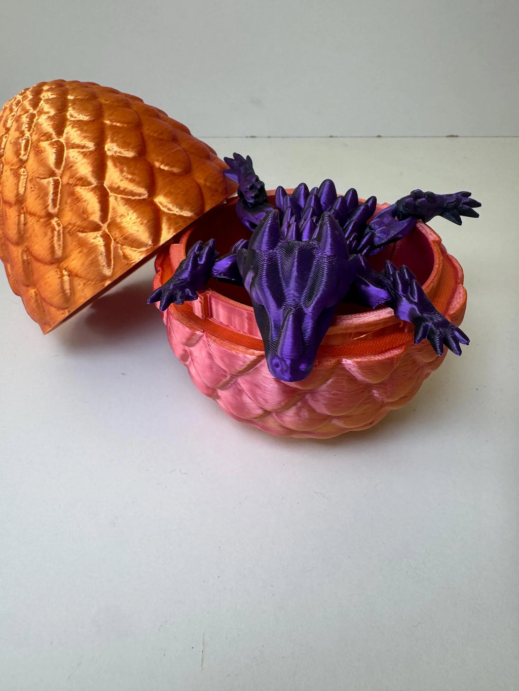 Articulating Dragon + Twist Egg Combo - Water Dragon, Bone Dragon, Spike Dragon & Baby Dragon