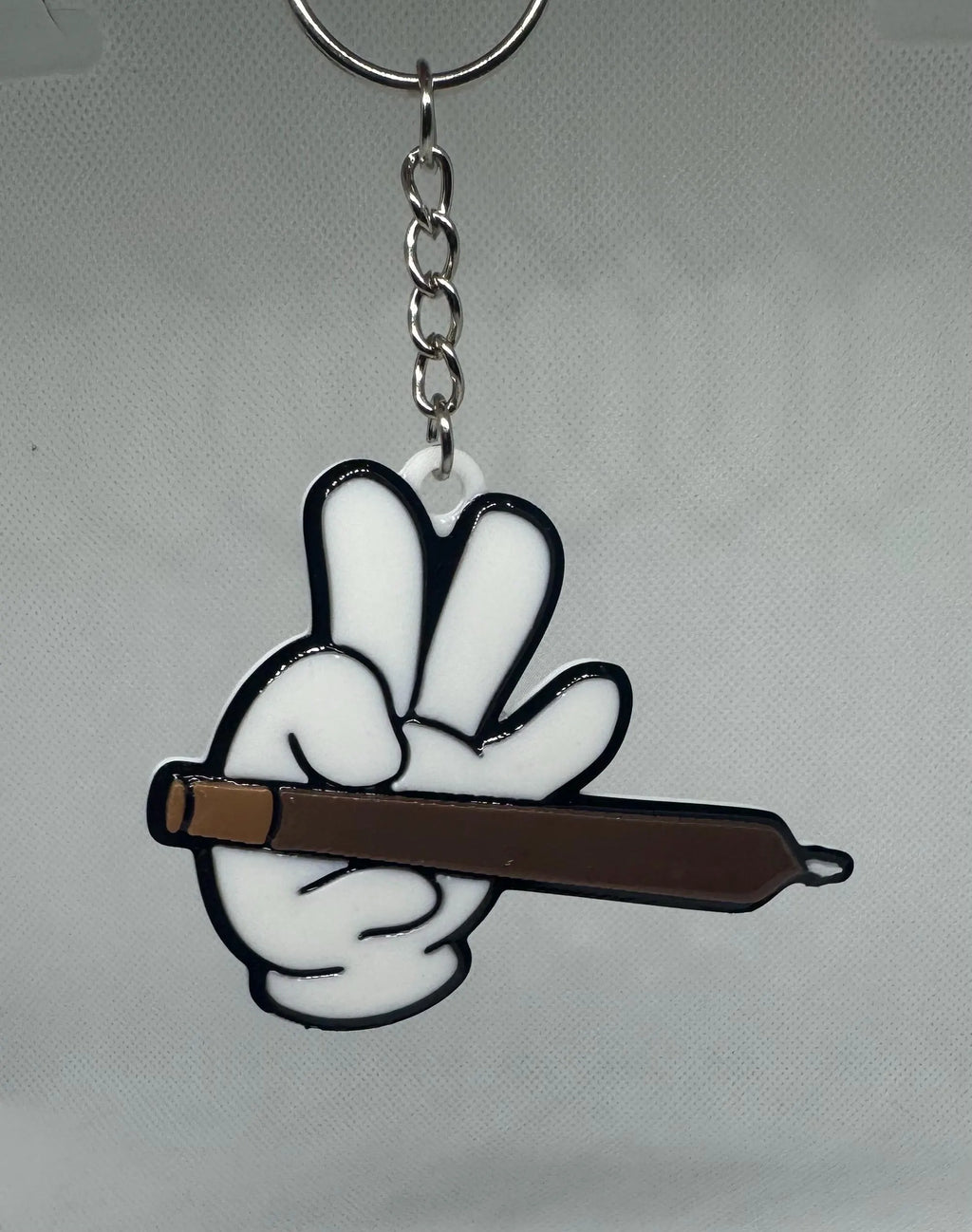Dope Mikey Hands Keychain