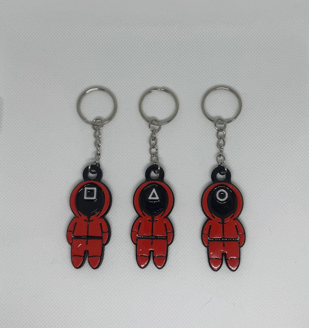Squid Games Guards Keychain