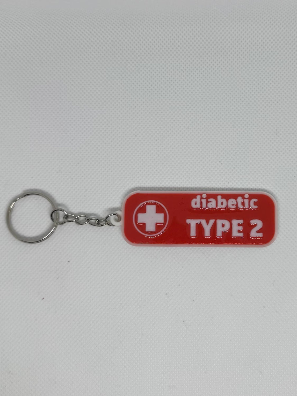Medical Blood Type Keychain
