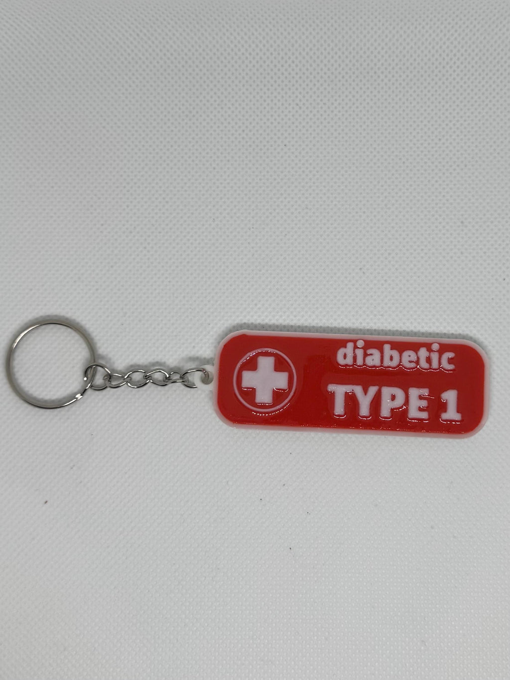 Medical Blood Type Keychain
