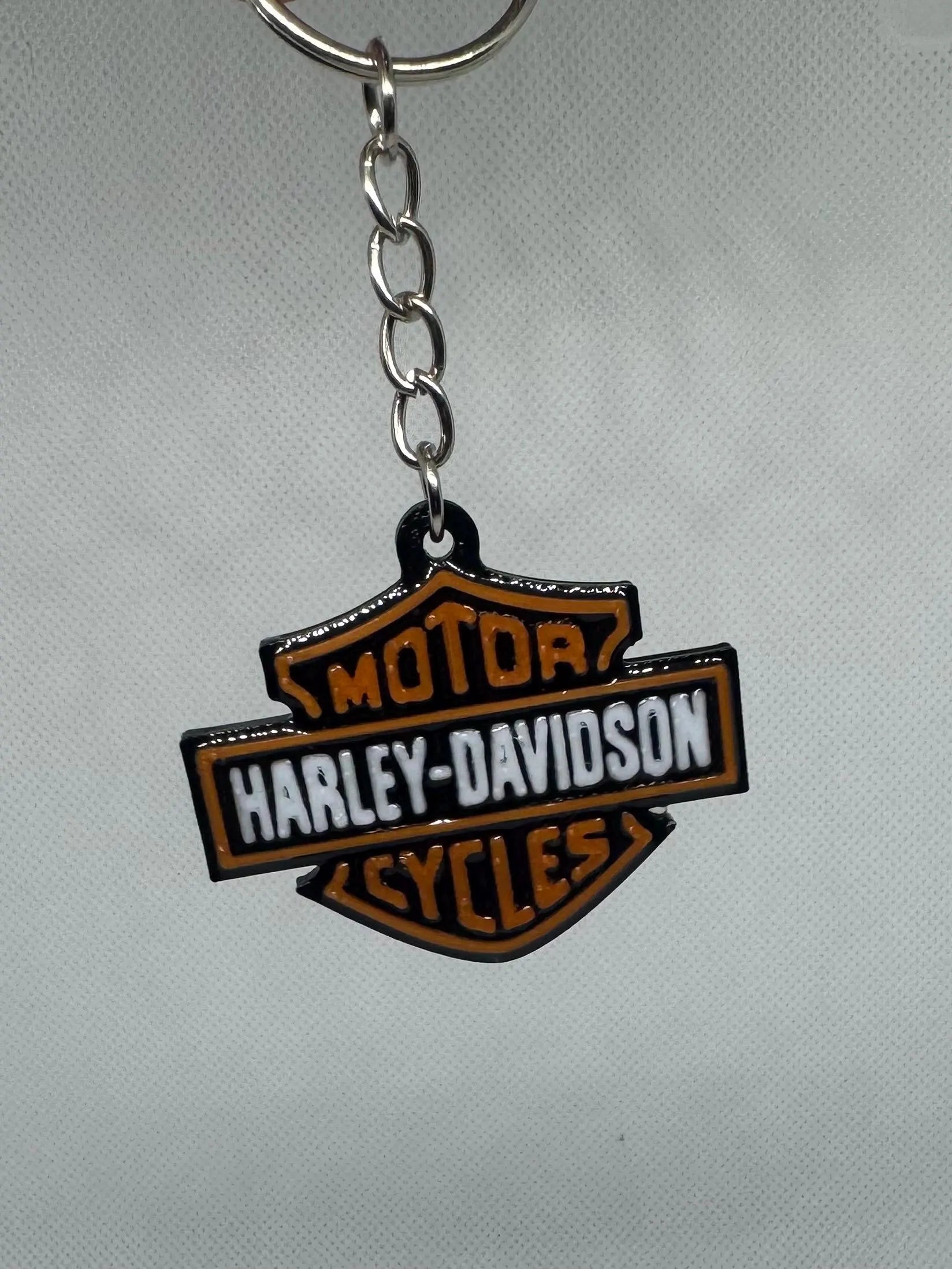Harley Davidson Logo Keychain