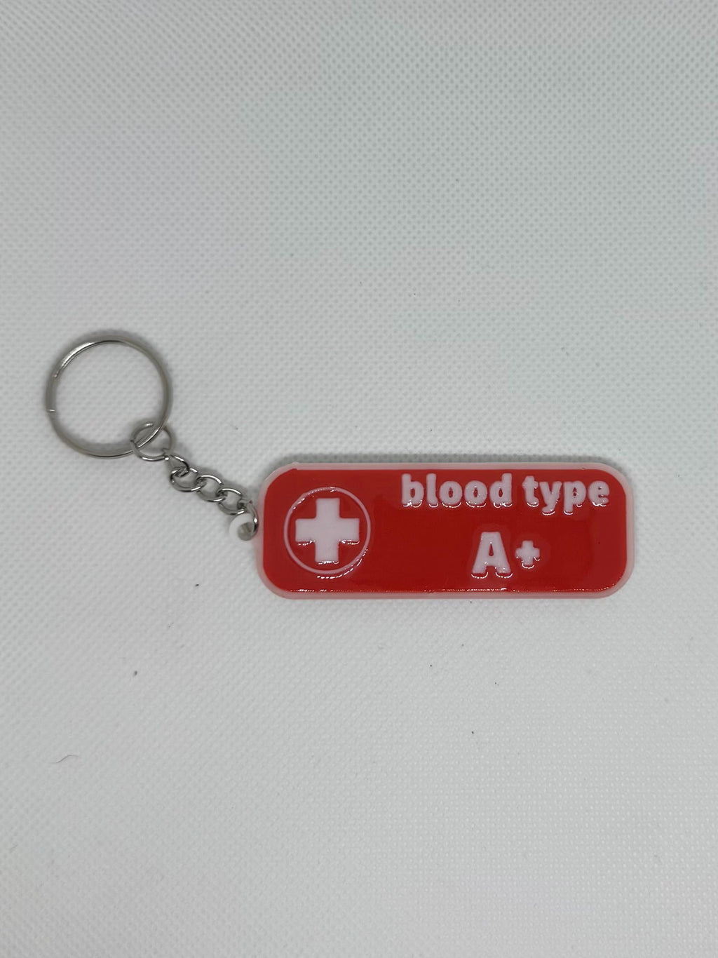 Medical Blood Type Keychain